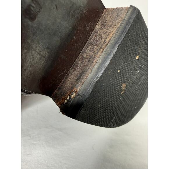 Tory Burch Eloise Riding Boots Dark Brown Leather Women’s 8M - Picture 10 of 11